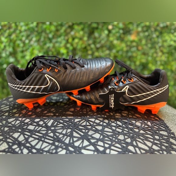 NEW Nike JR Legend Elite FG Soccer AH7258 080 Cleats black